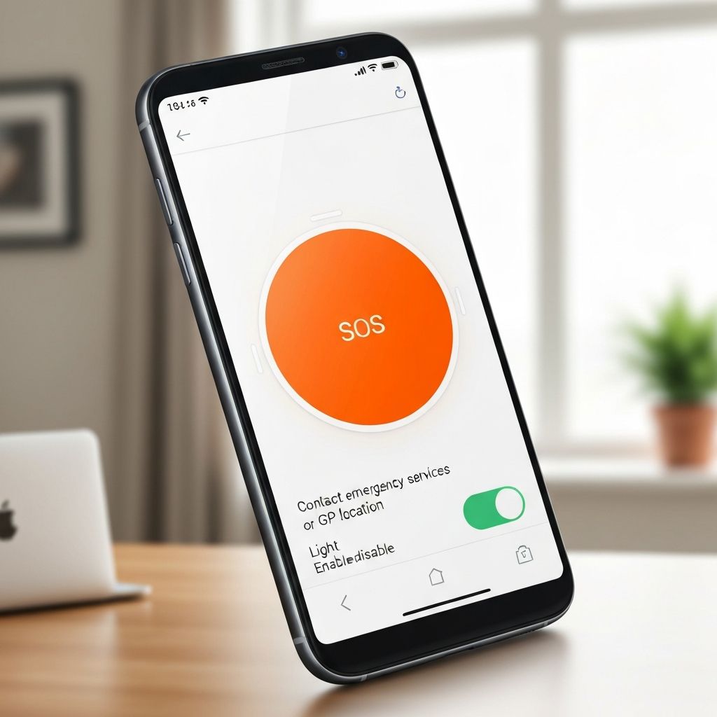 SOS Button Interface
